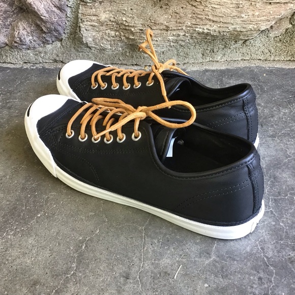 Converse Shoes - Converse Jack Purcell Leather Low Tops